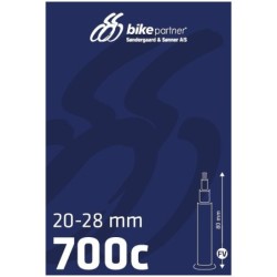 Slange 700x20-28C FV48 20/28-622/-630 BikePartner (25)