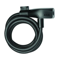 Spirallås AXA Resolute Sort 1500x8mm m.nøgle Org. nr. 59430595SC (20)