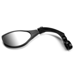 Spejl (sort) BikePartner e-bike Med brudsikkert glas. Venstre side passer ø21-26mm styr (1/10/50)