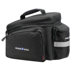 Klickfix RACKPACK II Trunk bag (sort) til UniKlip system. Med regnslag, lygteholder mm. 23x35x24 cm, 750 g, 10 L, maks bæreevne: