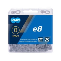 Kæde KMC E8 EPT 1/2x3/32 122L (1/30) E-bike tech 6-8 speed.