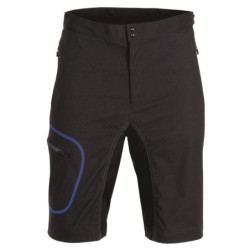 Cyclus MTB shorts (sort) med “stretch” str. Medium (livvidde: 34-43). Materiale: 93% polyamid  & 7% pandex. Shorts til fritid, a