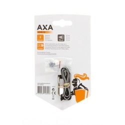 AXA ECHO 15 LUX forlygte med reflektor. Standby-lys ved stop, on/off kontakt.  Til navdynamo (6V) eller elcykler